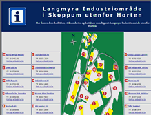 Tablet Screenshot of langmyra.industriomrade.no